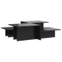 2 Couchtische aus glänzend schwarzem Ingenieurholz von , Couchtisch - Ref: Foro24-3216156, Preis: 86,73 €, Rabatt: %