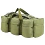 3-in-1-Canvas-Tasche im Militärstil, 90 l, olivgrün von vidaXL, Sporttaschen - Ref: Foro24-91388, Preis: 43,37 €, Rabatt: %