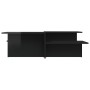 2 Couchtische aus glänzend schwarzem Ingenieurholz von , Couchtisch - Ref: Foro24-3216156, Preis: 86,73 €, Rabatt: %