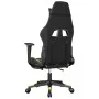 Gaming chair with massage and footrest black gold synthetic leather by , Gaming chairs - Ref: Foro24-345436, Price: 126,08 €,...