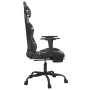 Gaming chair with massage footrest black camouflage synthetic leather by , Gaming chairs - Ref: Foro24-345422, Price: 119,83 ...