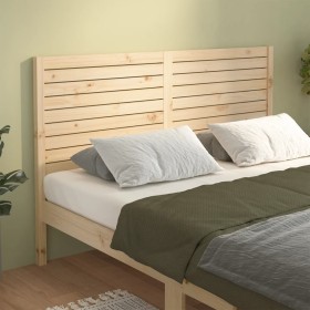 Cabecero de cama madera maciza de pino 141x4x100 cm