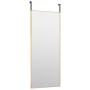 Türspiegel aus Glas und goldenem Aluminium, 40 x 100 cm von , Spiegel - Ref: Foro24-327417, Preis: 51,73 €, Rabatt: %