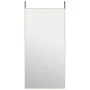 Espejo de puerta cristal y aluminio dorado 50x100 cm de , Espejos - Ref: Foro24-327420, Precio: 56,69 €, Descuento: %