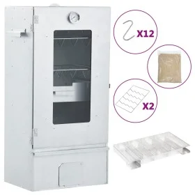 BBQ-Räucherofen mit Kaltrauchgenerator aus verzinktem Stahl von , Grillen - Ref: Foro24-3200771, Preis: 209,92 €, Rabatt: %