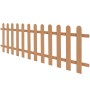 WPC-Gartenlattenzaun 200x60 cm von vidaXL, mit Latten eingezäunt - Ref: Foro24-42822, Preis: 73,66 €, Rabatt: %