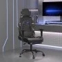 Gaming chair with footrest black camouflage synthetic leather by , Gaming chairs - Ref: Foro24-3143664, Price: 119,83 €, Disc...