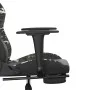 Gaming chair with footrest black camouflage synthetic leather by , Gaming chairs - Ref: Foro24-3143664, Price: 119,83 €, Disc...