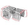 Silver aluminum square side table 2 units by , Side tables - Ref: Foro24-243508, Price: 229,74 €, Discount: %