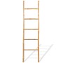 Towel ladder with 5 bamboo steps 150 cm by vidaXL, Towel racks - Ref: Foro24-43719, Price: 31,17 €, Discount: %