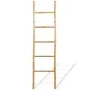 Towel ladder with 5 bamboo steps 150 cm by vidaXL, Towel racks - Ref: Foro24-43719, Price: 36,14 €, Discount: %