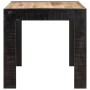 Mesa de comedor de madera maciza de mango 160x80x76 cm