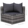 Garden furniture and cushions set 5 pcs. gray synthetic rattan by vidaXL, Garden sets - Ref: Foro24-44160, Price: 475,07 €, D...