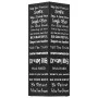 Schirmständer aus schwarzem Stahl mit Textdesign von vidaXL, Schirmständer - Ref: Foro24-246795, Preis: 31,27 €, Rabatt: %