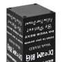 Schirmständer aus schwarzem Stahl mit Textdesign von vidaXL, Schirmständer - Ref: Foro24-246795, Preis: 31,27 €, Rabatt: %