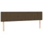 Box spring bed mattress LED lights dark brown fabric 180x200cm by , Beds and slatted bases - Ref: Foro24-3133496, Price: 550,...