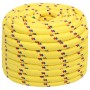 Cuerda de barco polipropileno amarillo 20 mm 50 m