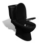 WC-Toilette mit schwarzem Spülkasten von , Badezimmer - Ref: Foro24-240550, Preis: 381,67 €, Rabatt: %