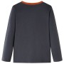Camiseta infantil de manga larga gris antracita 140 de , Camisetas para niños - Ref: Foro24-13468, Precio: 11,01 €, Descuento: %