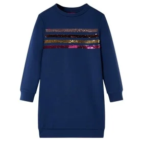 Marineblaues Kinder-Sweatshirtkleid 92 von , Kinderkleider - Ref: Foro24-14309, Preis: 12,31 €, Rabatt: %