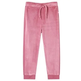 Pantalones de chándal infantiles color frambuesa 128 de , Pantalones de niños - Ref: Foro24-14012, Precio: 11,97 €, Descuento: %