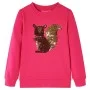 Leuchtend rosafarbenes Kinder-Sweatshirt 116 von , Kinder-T-Shirts - Ref: Foro24-14176, Preis: 11,31 €, Rabatt: %