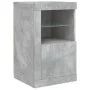 Sideboard with LED lights concrete gray engineered wood by , Lockers and storage cabinets - Ref: Foro24-836636, Price: 57,83 ...