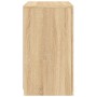 Sideboard mit LED-Leuchten, Sonoma-Eiche, Holzwerkstoff von , Schließfächer und Lagerschränke - Ref: Foro24-836634, Preis: 59...