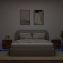 Nachttisch mit LED-Leuchten, 2 Stück, Holzwerkstoff, geräucherte Eiche von , Nachttische - Ref: Foro24-836744, Preis: 110,67 ...