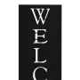 Paragúero diseno Welcome acero negro de vidaXL, Paragüeros - Ref: Foro24-246796, Precio: 38,45 €, Descuento: %