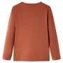Langarm-T-Shirt für Kinder in der Farbe Cognac 140 von , Kinder-T-Shirts - Ref: Foro24-14218, Preis: 9,17 €, Rabatt: %