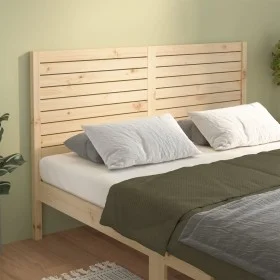 Bettkopfteil aus massivem Kiefernholz, 156 x 4 x 100 cm von , Kopf- und Fußteile - Ref: Foro24-819025, Preis: 83,28 €, Rabatt: %