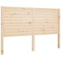 Bettkopfteil aus massivem Kiefernholz, 156 x 4 x 100 cm von , Kopf- und Fußteile - Ref: Foro24-819025, Preis: 84,70 €, Rabatt: %