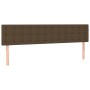 Box spring bed with dark brown fabric mattress 180x200 cm by , Beds and slatted bases - Ref: Foro24-3140396, Price: 556,89 €,...