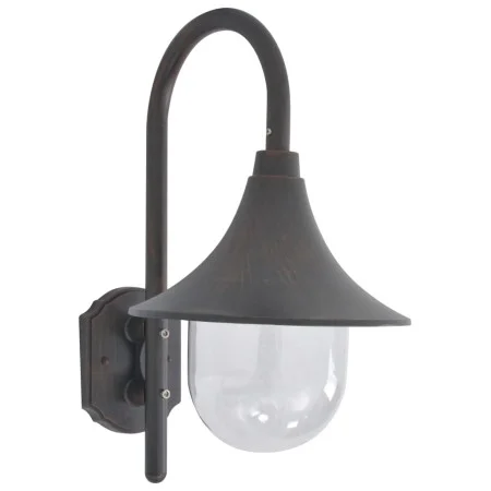 Gartenwandleuchte aus bronzefarbenem Aluminium E27 42 cm von vidaXL, Außenbeleuchtung - Ref: Foro24-44213, Preis: 46,57 €, Ra...