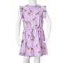 Vestido infantil mangas con volantes cordón lila 92 de , Vestidos de niños - Ref: Foro24-14600, Precio: 15,16 €, Descuento: %