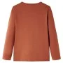 Kinder Langarmshirt in Cognac-Farbe, Größe 92. von , Kinder-T-Shirts - Ref: Foro24-14214, Preis: 9,17 €, Rabatt: %