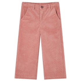 Pantalón infantil pana rosa envejecido 140