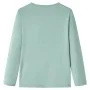 Kinder Langarmshirt in Mintgrün, Größe 92. von , Kinder-T-Shirts - Ref: Foro24-14184, Preis: 8,98 €, Rabatt: %