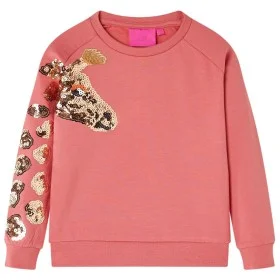 Kinder-Pullover in Altrosa, Größe 128 von , Kinder-T-Shirts - Ref: Foro24-13502, Preis: 18,26 €, Rabatt: %