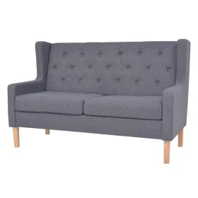 2 seater gray fabric sofa by vidaXL, Sofas - Ref: Foro24-245453, Price: 293,33 €, Discount: %