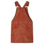 Kinderkleid aus cognacfarbenem Cordstoff, Größe 116. von , Kinderkleider - Ref: Foro24-13921, Preis: 11,57 €, Rabatt: %