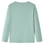 Kinder langärmliges T-Shirt in Mintgrün, Größe 116. von , Kinder-T-Shirts - Ref: Foro24-14186, Preis: 9,08 €, Rabatt: %