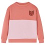Sudadera infantil bloque de colores rosa 104 by , Kids T-shirts - Ref: Foro24-14385, Price: 13,27 €, Discount: %