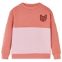 Sudadera infantil bloque de colores rosa 128 by , Kids T-shirts - Ref: Foro24-14387, Price: 9,79 €, Discount: %