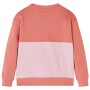 Sudadera infantil bloque de colores rosa 128 by , Kids T-shirts - Ref: Foro24-14387, Price: 9,79 €, Discount: %