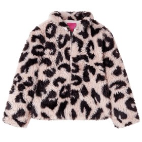 Kinderjacke aus hellrosa synthetischem Fell, Größe 128. von , Oberbekleidung für Kinder - Ref: Foro24-14457, Preis: 19,60 €, ...