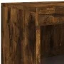 Sideboard mit LED-Lichtern aus geräucherter Eichen-Ingenieurholz. von , Schließfächer und Lagerschränke - Ref: Foro24-836627,...