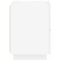 Nachttische mit LED-Lichtern, 2 Stück, weißes Ingenieurholz von , Nachttische - Ref: Foro24-836736, Preis: 117,47 €, Rabatt: %