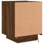 Mesitas de noche luces LED 2 uds madera ingeniería roble marrón by , Nightstands - Ref: Foro24-836748, Price: 95,46 €, Discou...